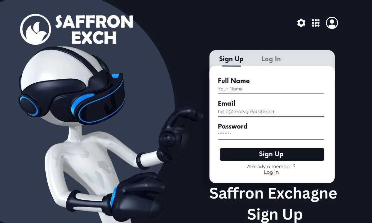 saffron exch sign up